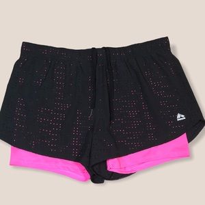 RBX Performance Layered Athletic Active Shorts L